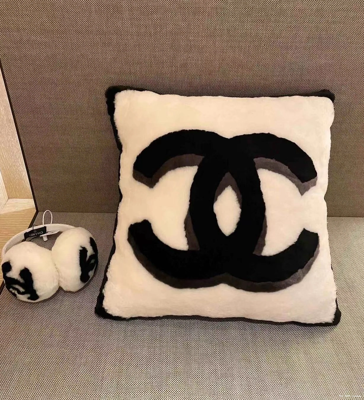 SHEARLING PILLOW THROW COCO 0817